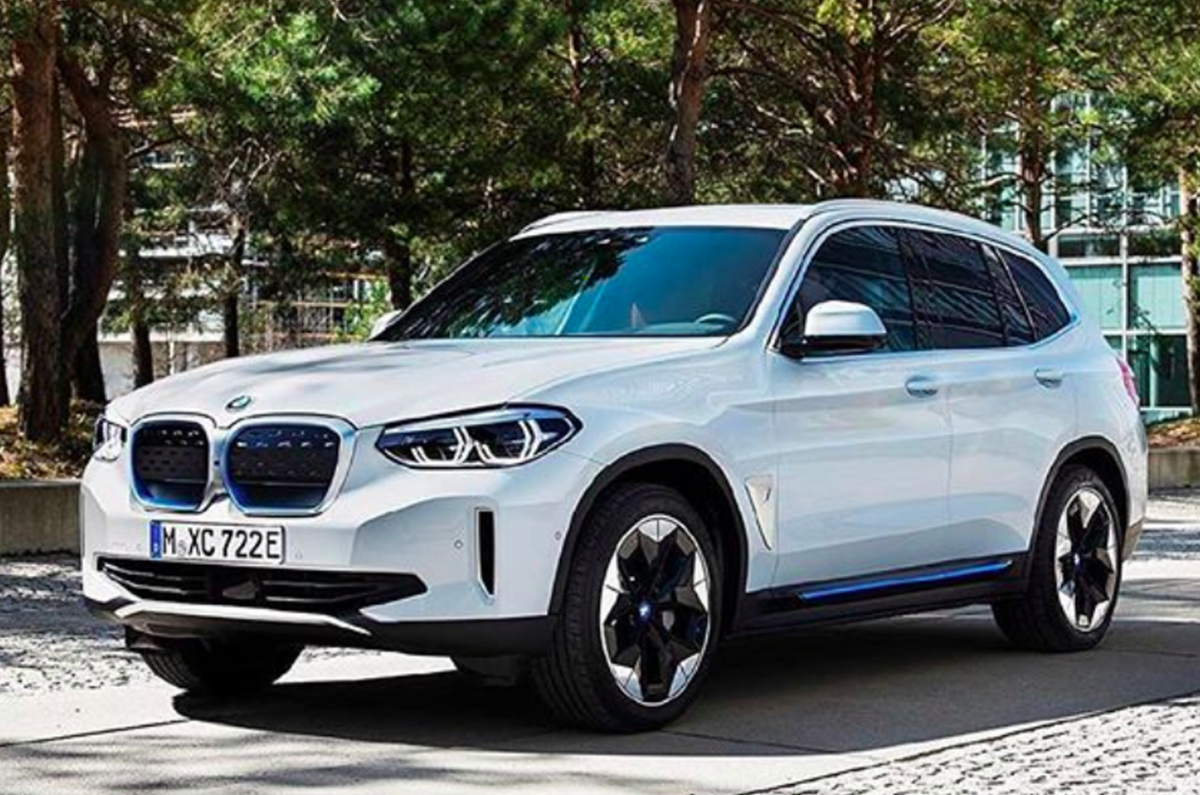 New BMW iX3: first images of electric SUV leak online | Autocar