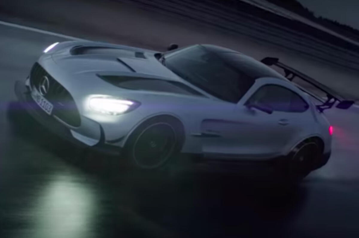 New Mercedes Amg Gt Black Series Makes Official Video Debut Autocar