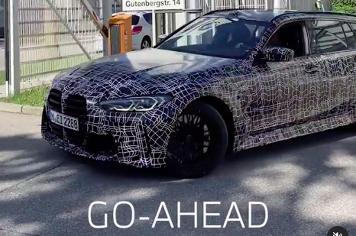 2022 Bmw M3 Touring New Images Show Off Hot Estate Autocar