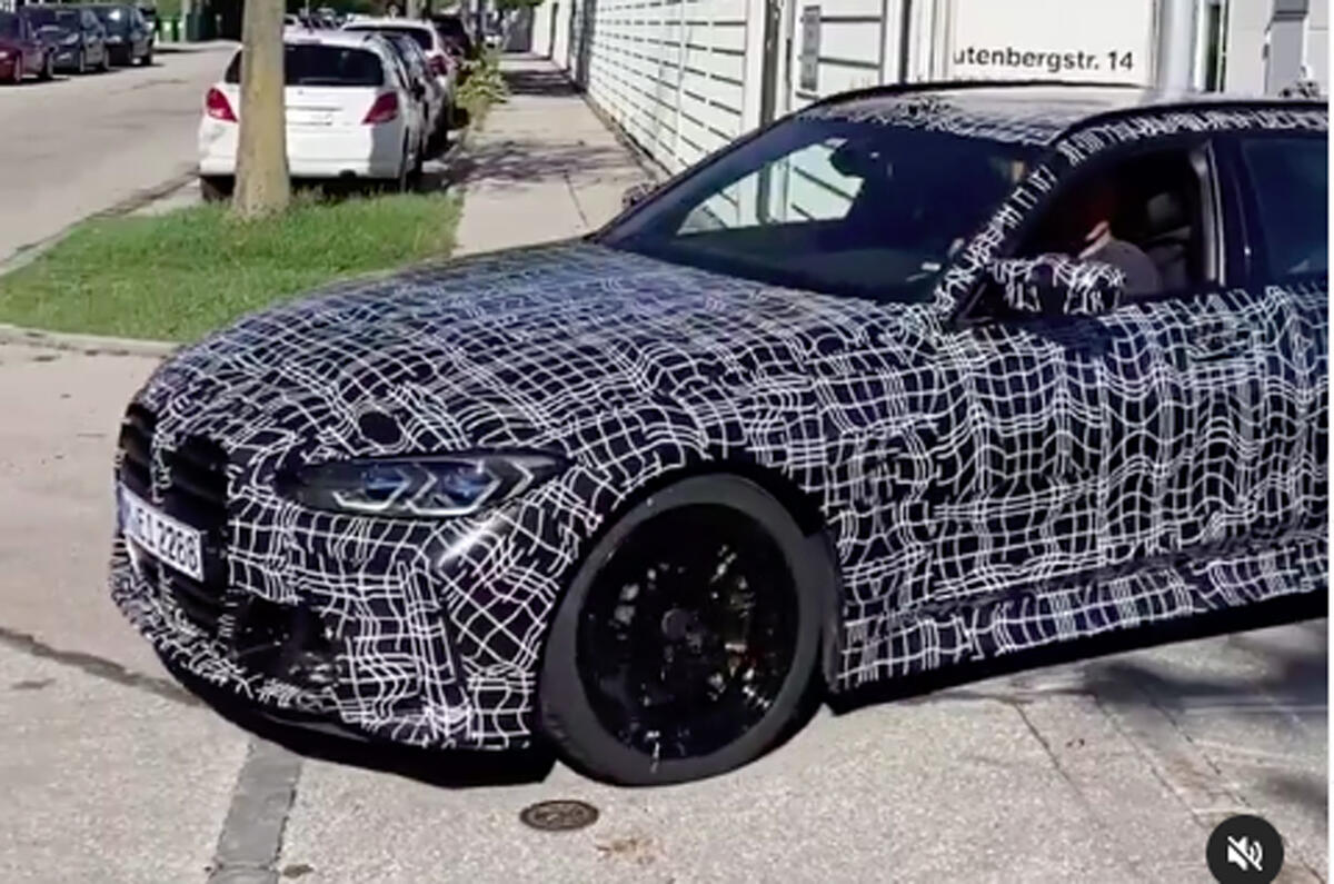 2022 Bmw M3 Touring New Images Show Off Hot Estate Autocar