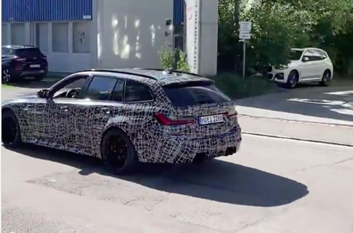 2022 Bmw M3 Touring New Images Show Off Hot Estate Autocar