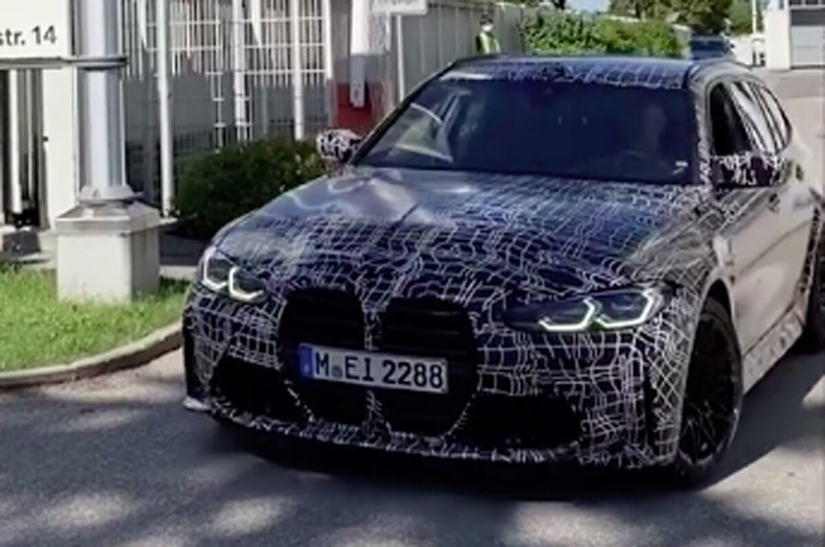 2022 Bmw M3 Touring New Images Show Off Hot Estate Autocar