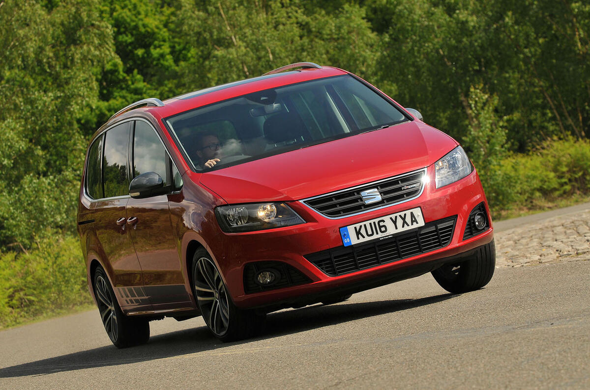 2016 Seat Alhambra 2.0 TDI FRLine first drive Autocar