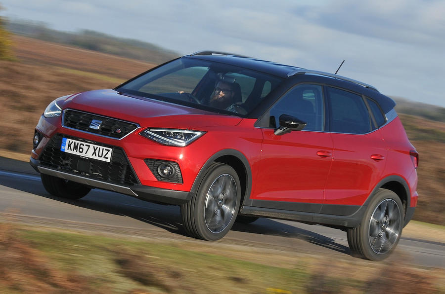 Seat Arona front tracking