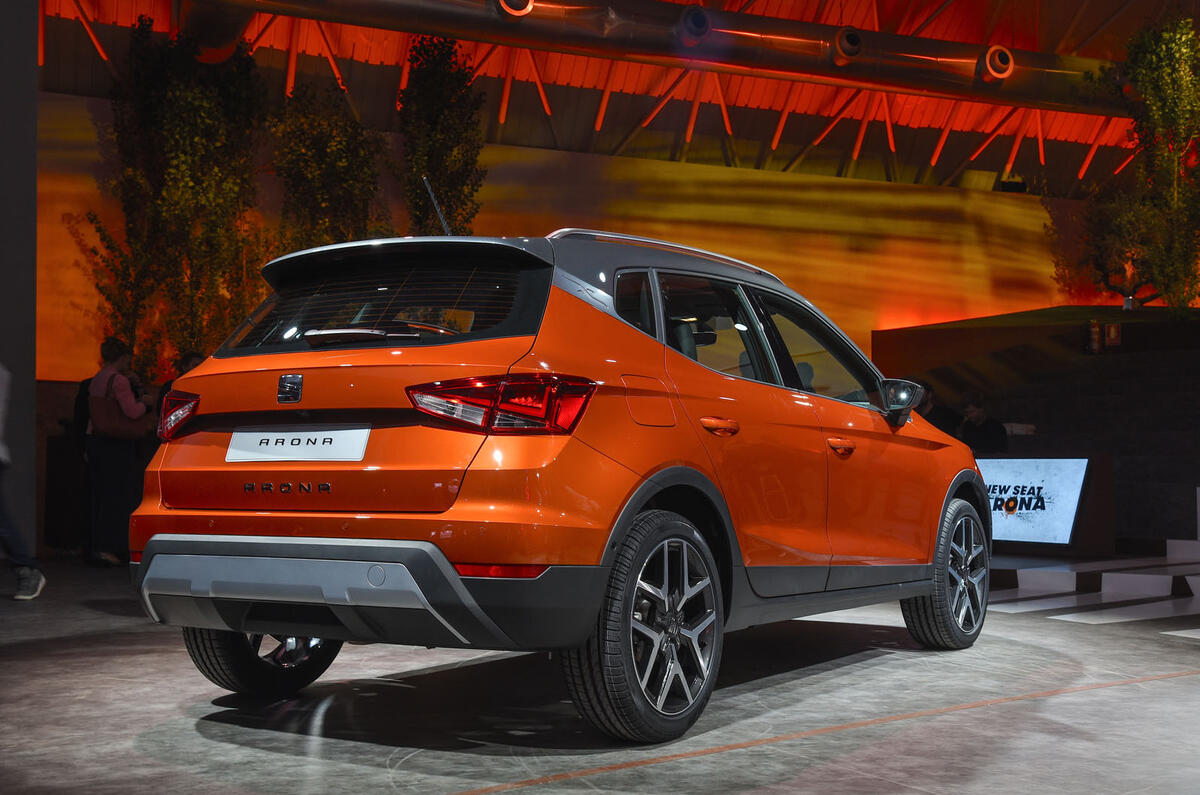 New Seat Arona revealed as Nissan Juke rival