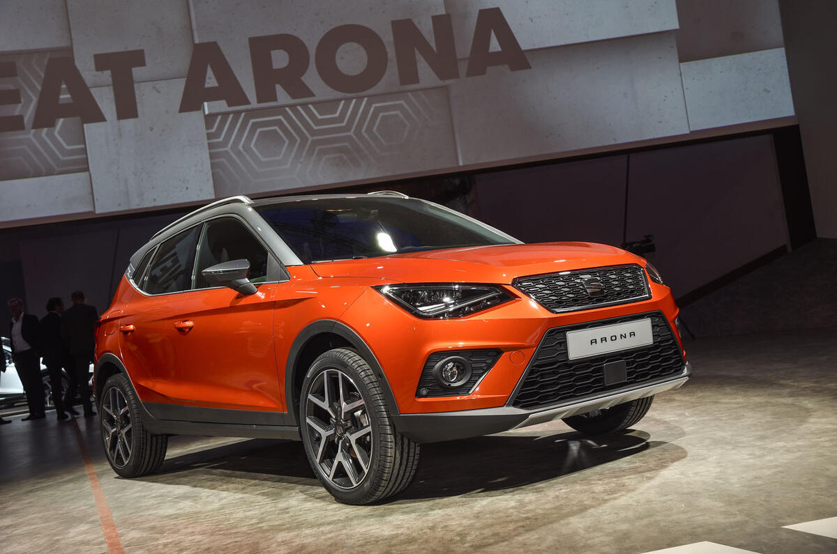 New Seat Arona revealed as Nissan Juke rival