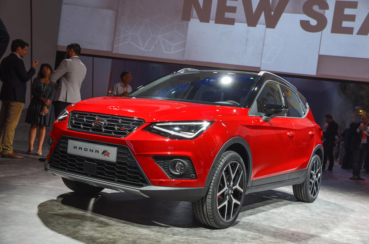 New Seat Arona revealed as Nissan Juke rival