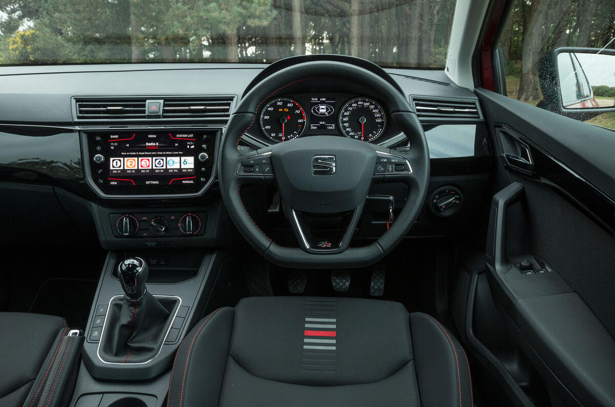 Seat Ibiza dashboard