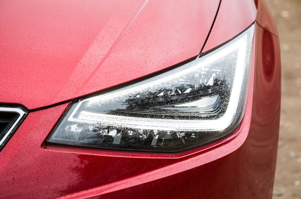 Seat Ibiza LED headlights