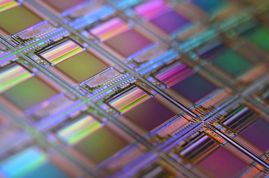 Semiconductor chip detail