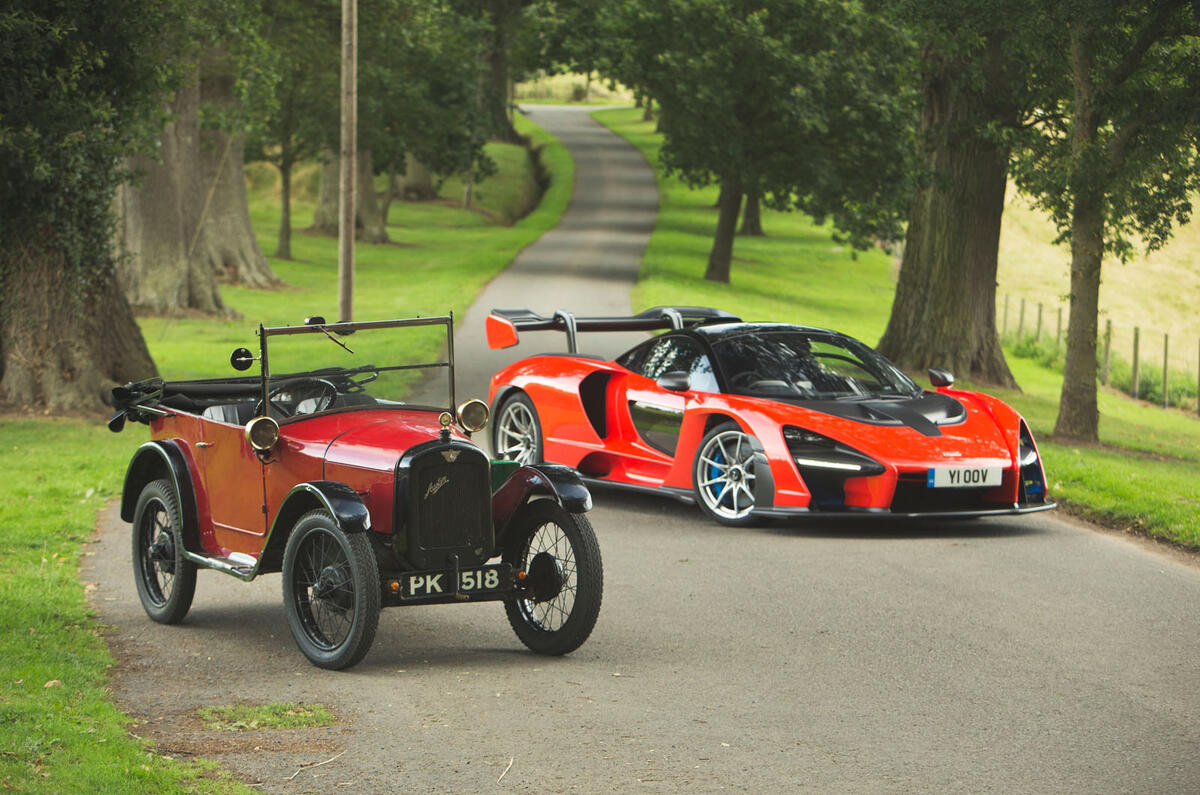 Autocar Origins Mclaren Senna Vs Austin Seven Road Test Autocar