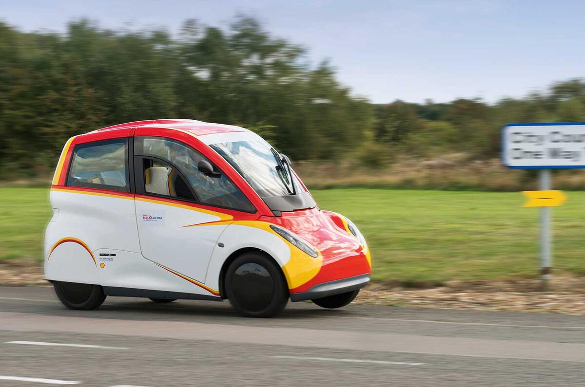 Gordon Murray Shell concept car