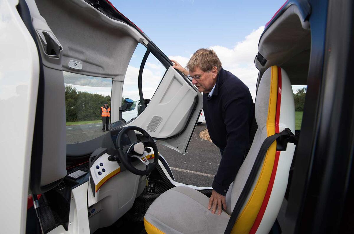 Gordon Murray Shell concept car