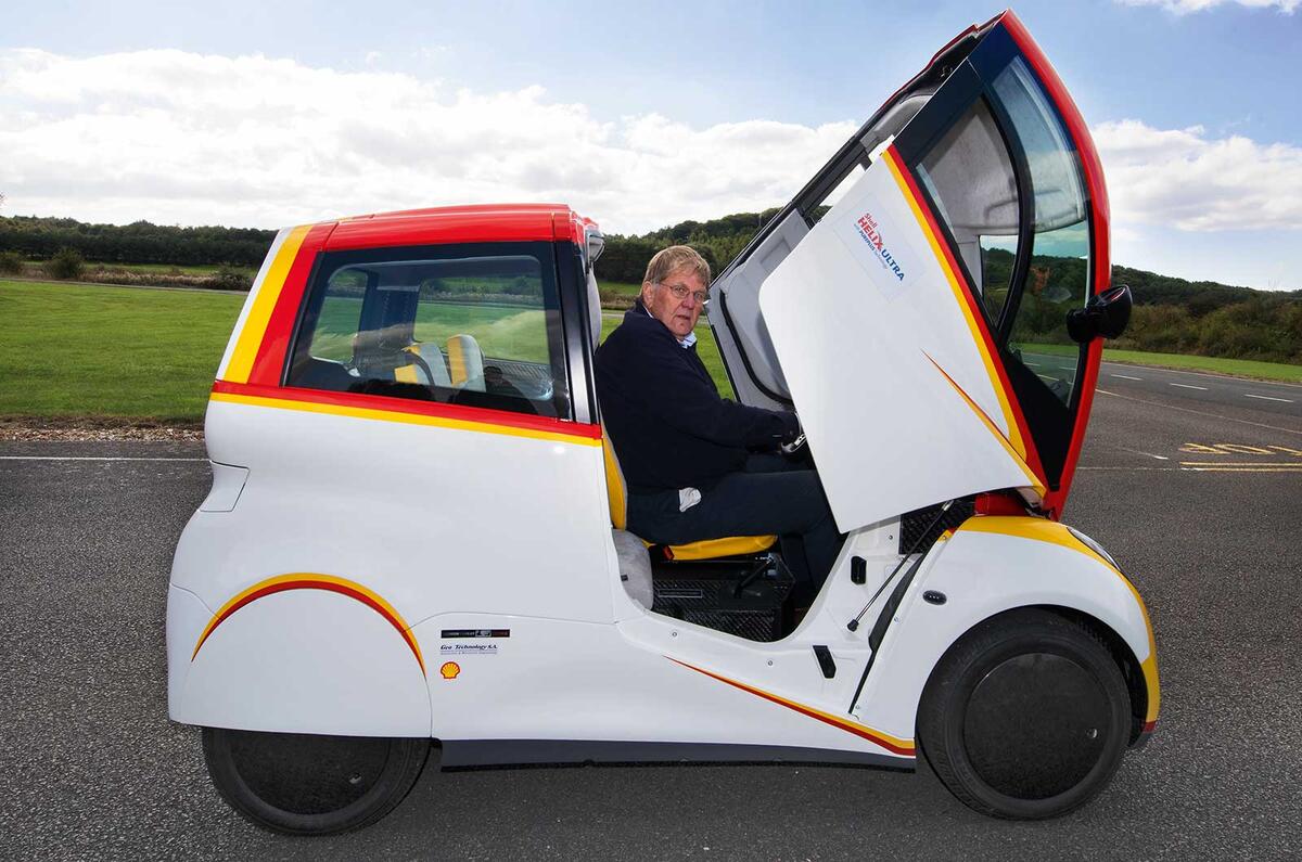 Gordon Murray Shell concept car