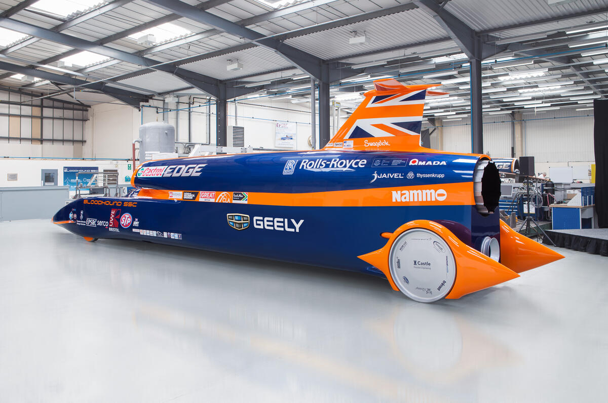 Bloodhound SSC and Geely