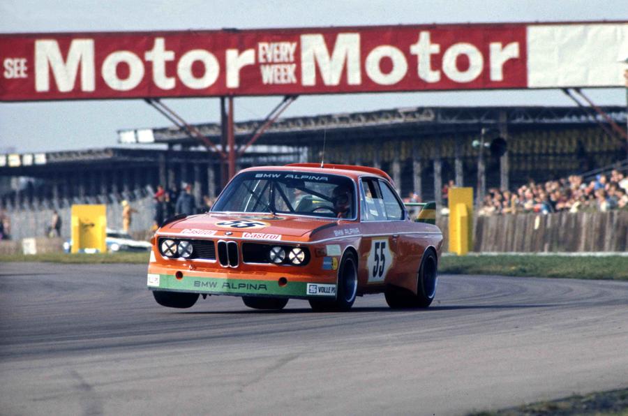 Derek Bell and Harald Ertl captured 1973 TT race win at Silverstone in a BMW 3.0 CSL
