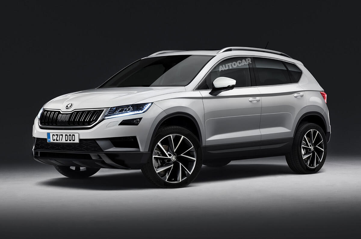 Skoda's small SUV as imagined by Autocar