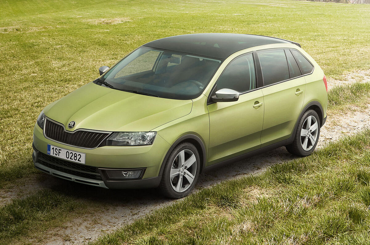 New Skoda Rapid Spaceback Scoutline Revealed Autocar