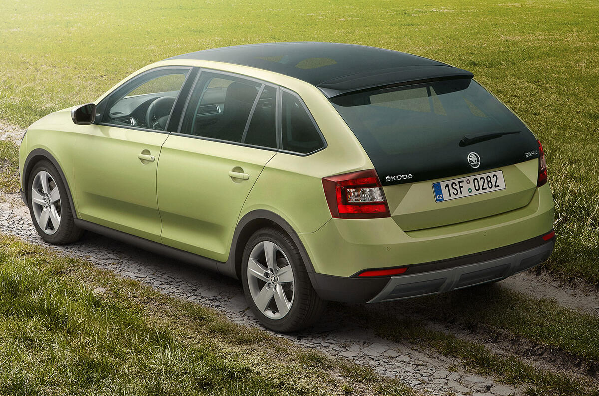 New Skoda Rapid Spaceback Scoutline Revealed Autocar