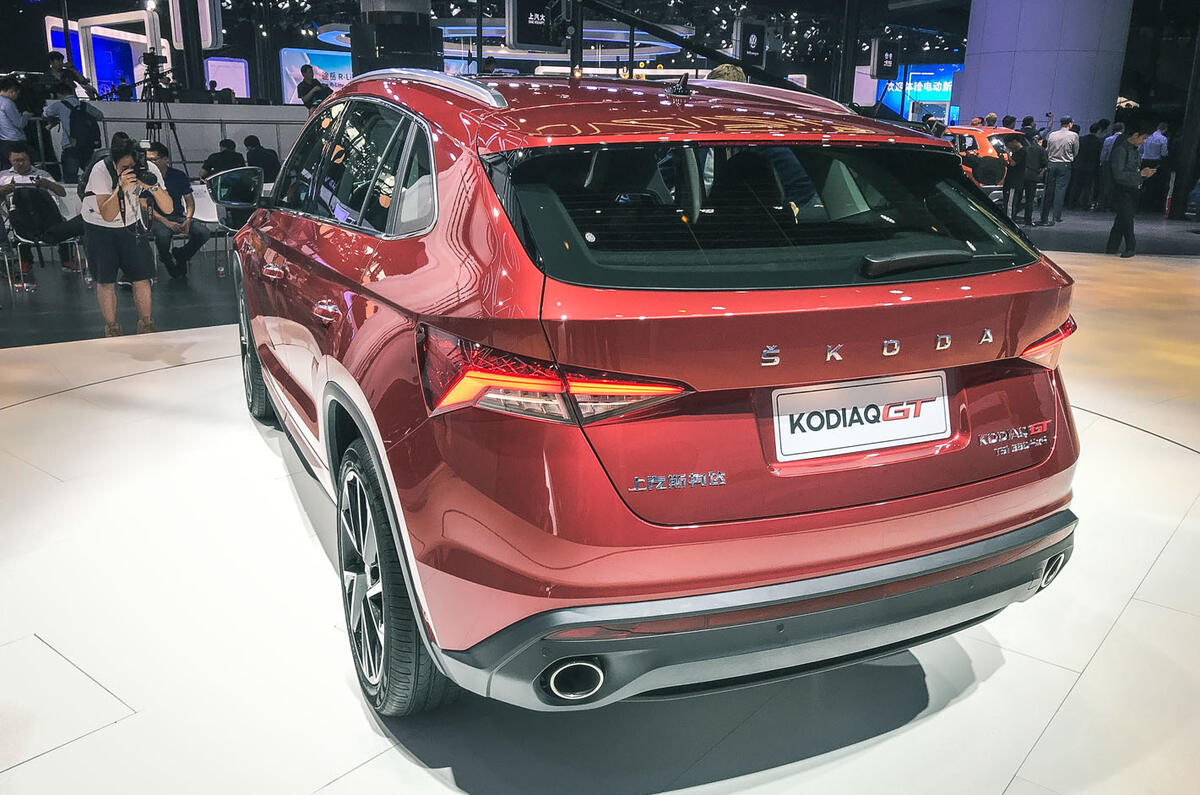 New Skoda Kodiaq Gt Revealed As China Only Suv Coupe Autocar
