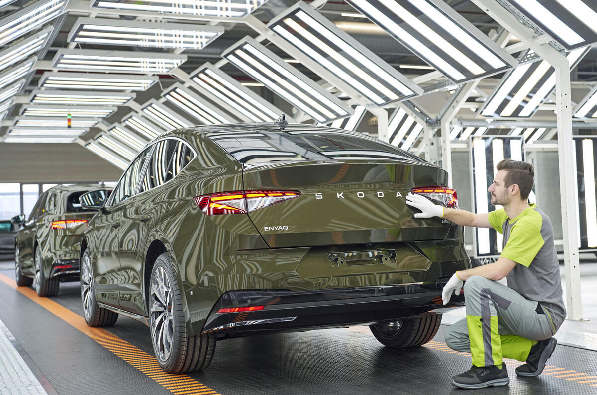 Skoda enyaq new factory