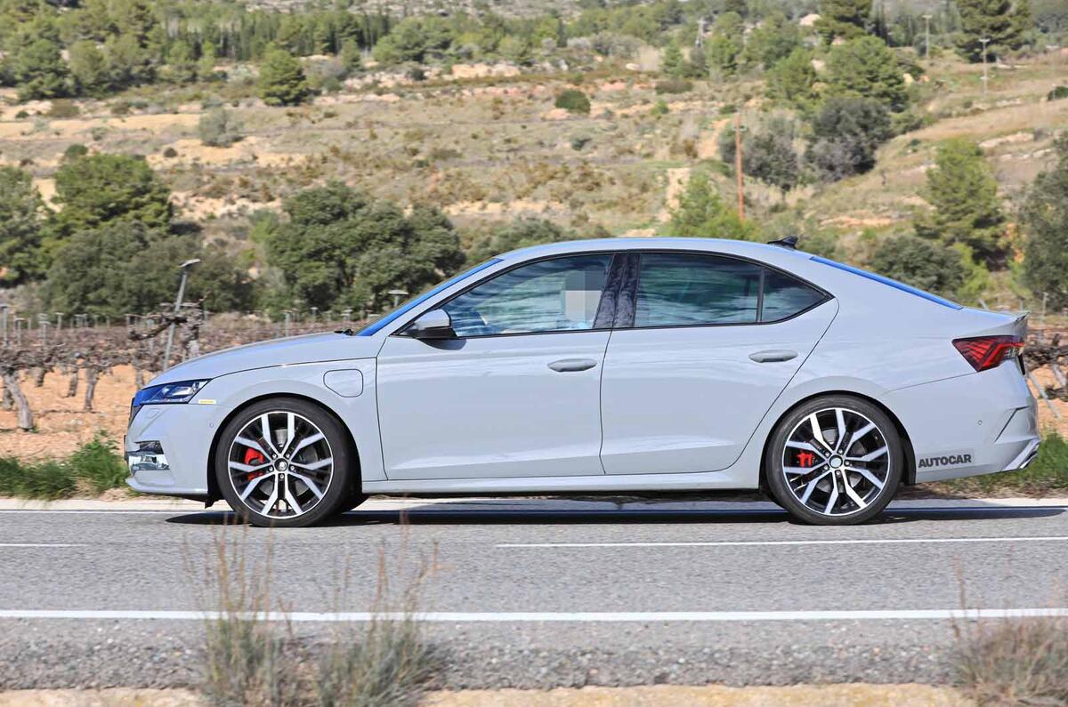 New Skoda Octavia Vrs Drops Disguise Ahead Of Unveil Next Week