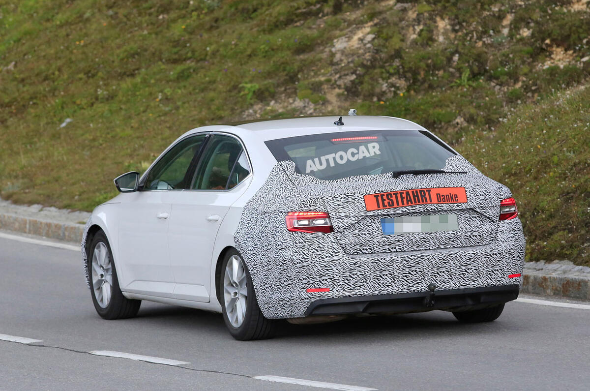 2017 Skoda Superb Facelift To Gain 286bhp Range Topping Engine Autocar