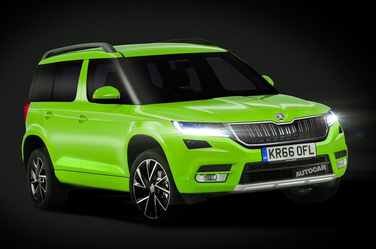 2018 Skoda Yeti To Take Inspiration From New Kodiaq Autocar
