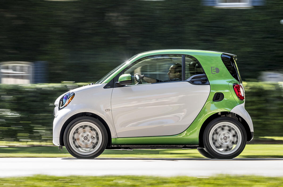 2017 Smart Fortwo Electric Drive review review Autocar