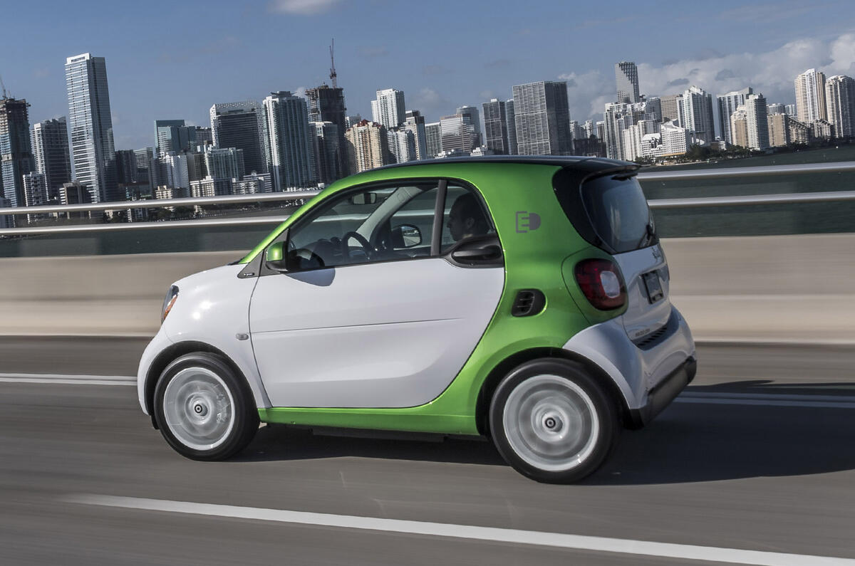 2017 Smart Fortwo Electric Drive review review Autocar