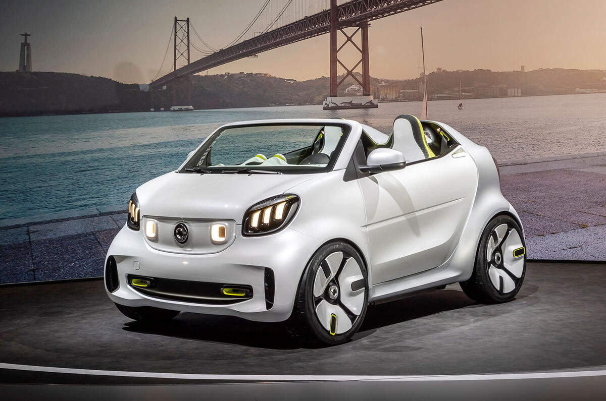 Smart Forease Concept Previewed Ahead Of Geneva Reveal Autocar