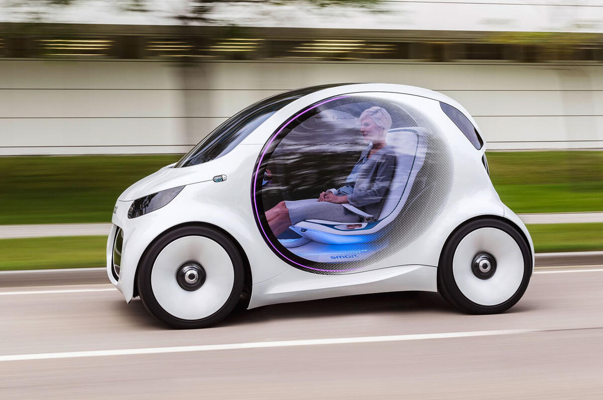 Smart Vision EQ makes public debut as 'electric city car ...