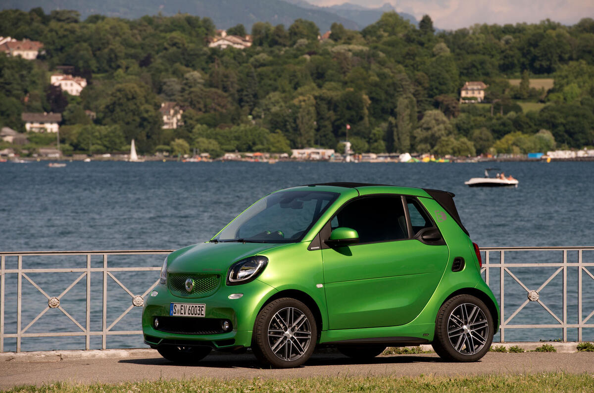 Smart Fortwo Cabriolet Electric Drive 2017 review Autocar