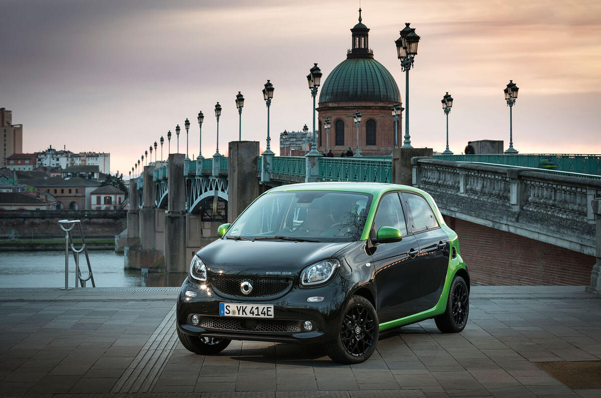 Smart Forfour Electric Drive 2017 Review Autocar