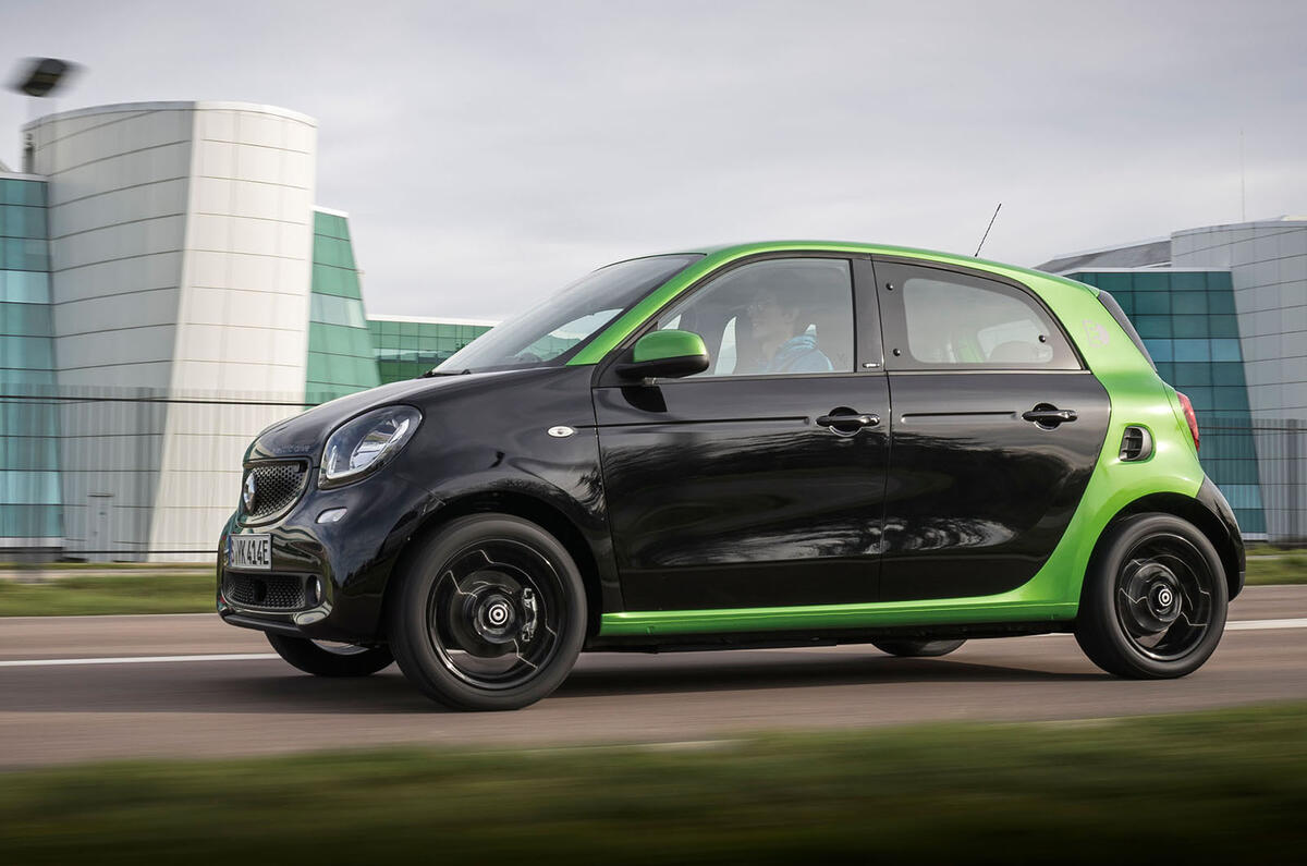 Smart Forfour Electric Drive 2017 Review Autocar