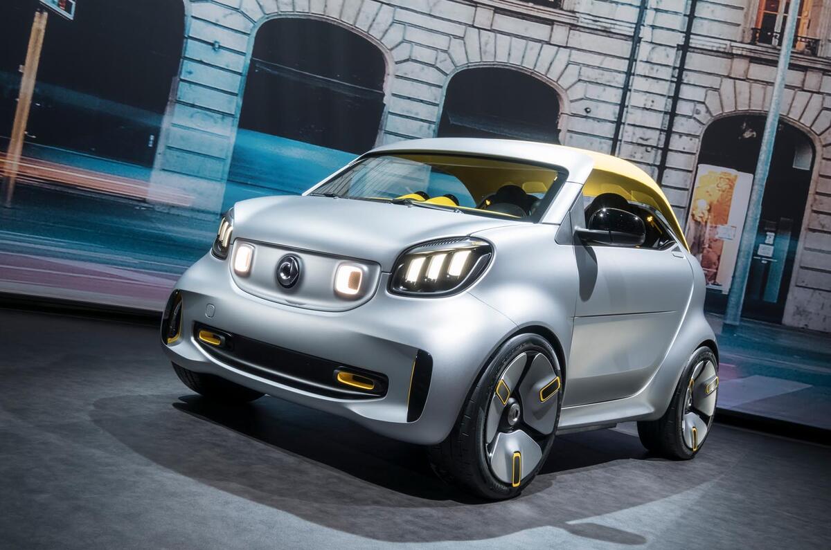 New Smart Forease Concept Gets The Speedster Treatment Autocar