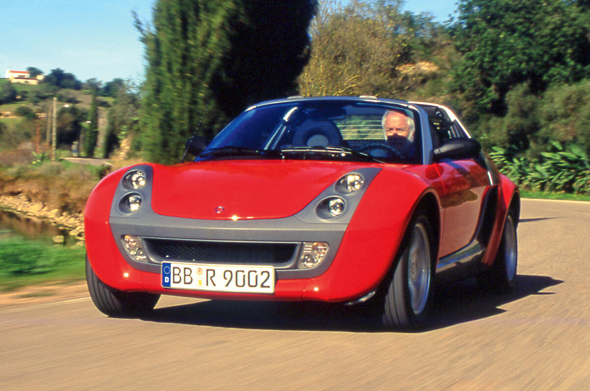 Smart Roadster Mk1 front tracking