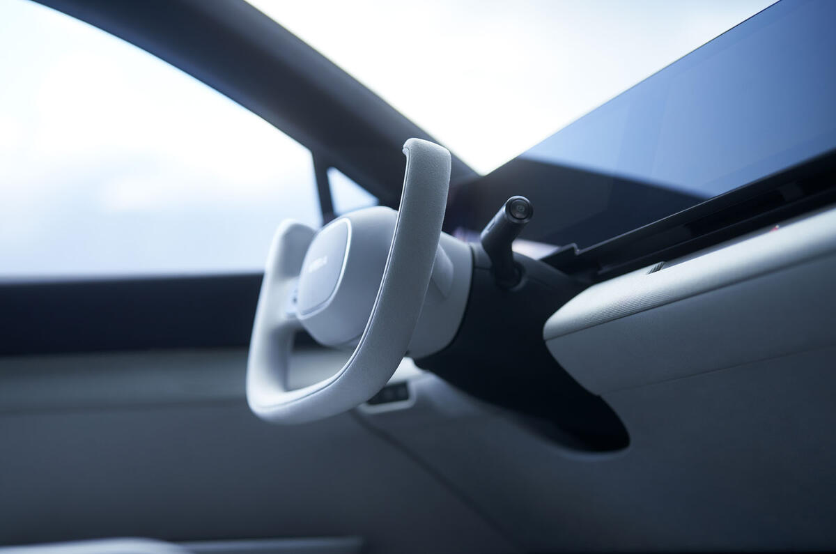 Sony and Honda reveal Afeela electric saloon for 2026 | Autocar