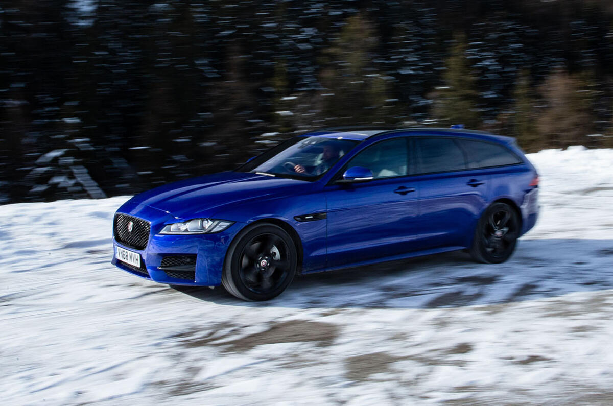 Restricted performance jaguar xf