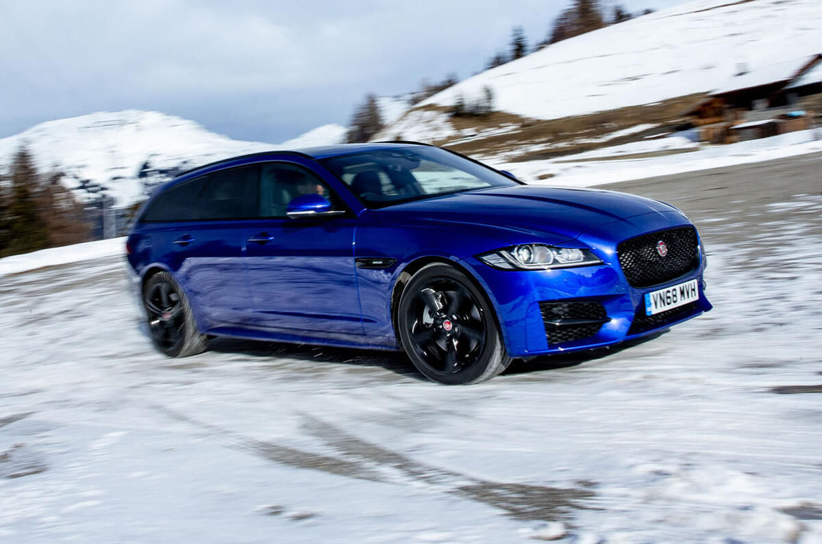 Jaguar Xf Sportbrake 300 R Sport 2019 Uk Review Autocar