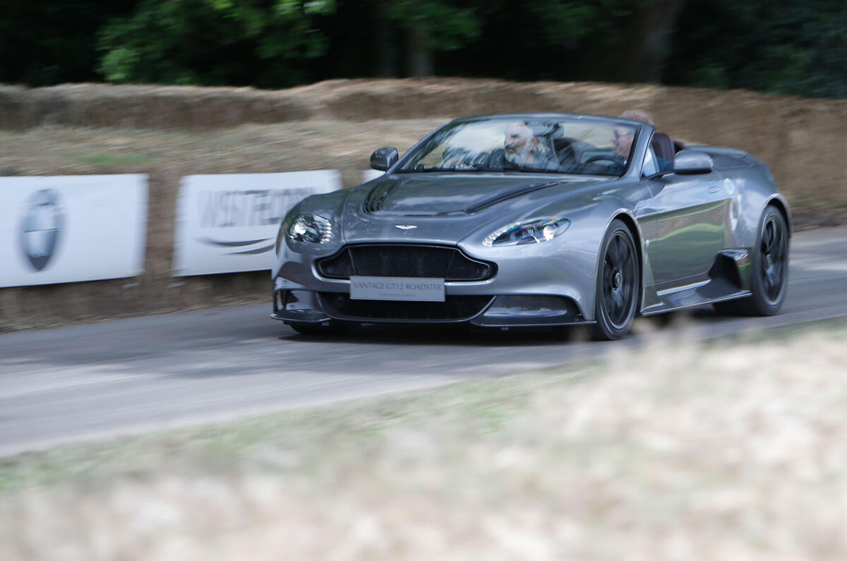 Aston Martin Vantage GT12 Roadster 2016 Goodwood Festival of Speed