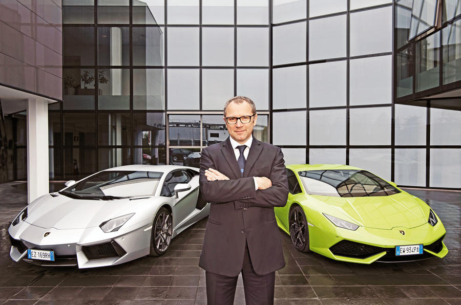 Stefano Domenicali Lamborghini boss