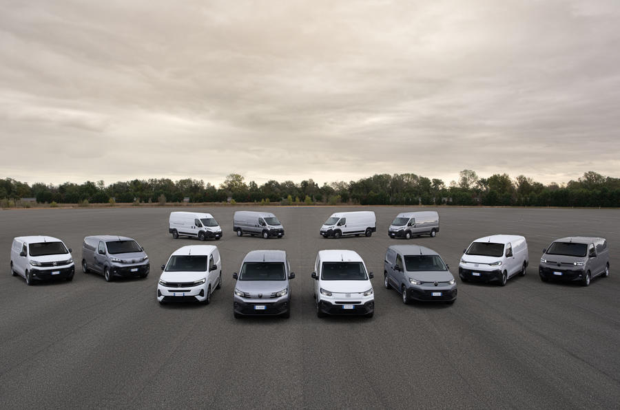 Stellantis new van line up