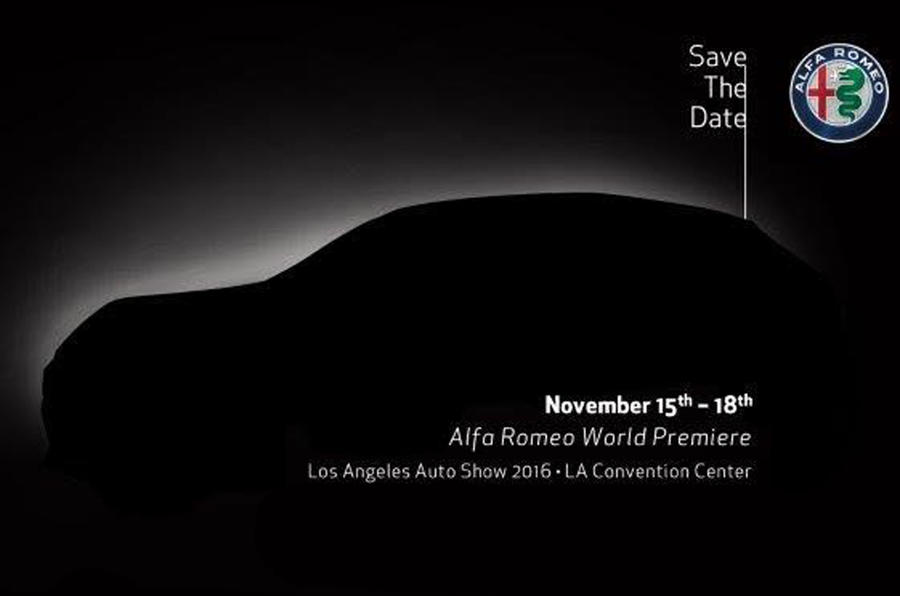 Alfa Romeo Stelvio to be revealed at LA motor show