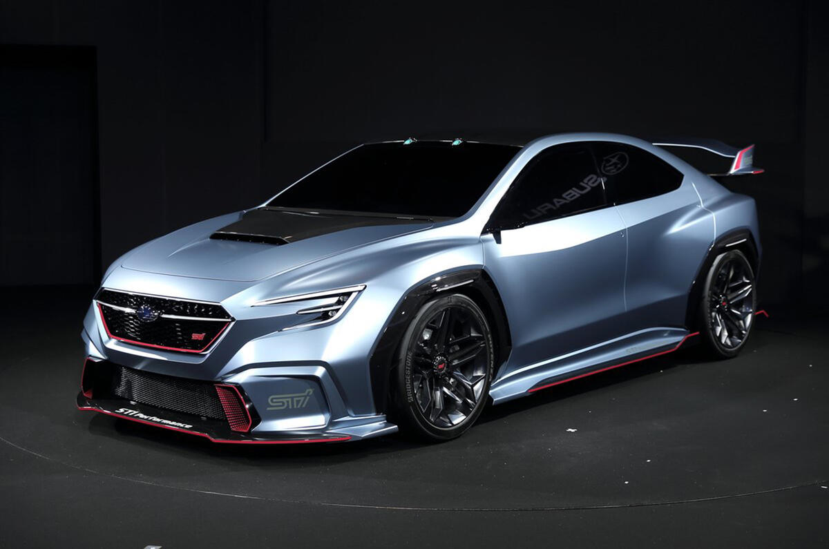Subaru Viziv Performance STI concept shown at Tokyo Auto Salon Autocar