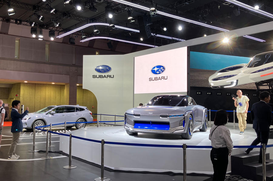 Subaru stand Tokyo motor show 2023