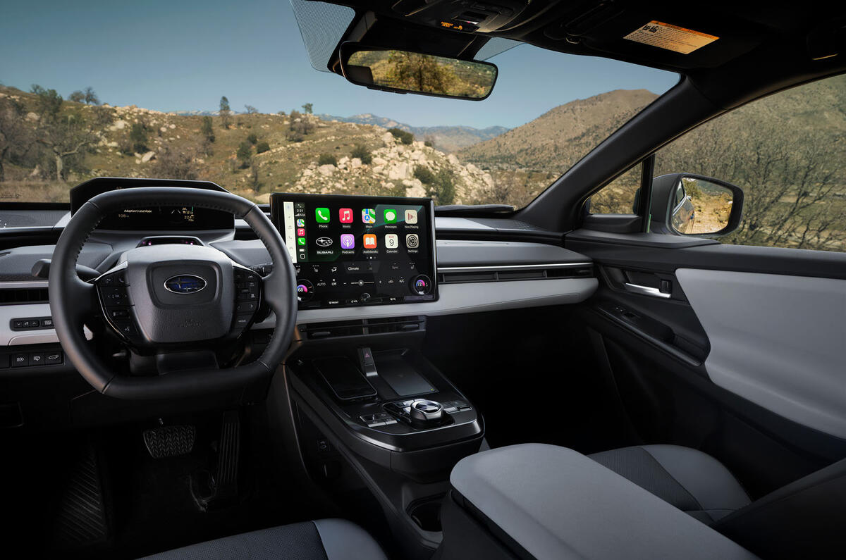 Subaru Trailseeker dashboard