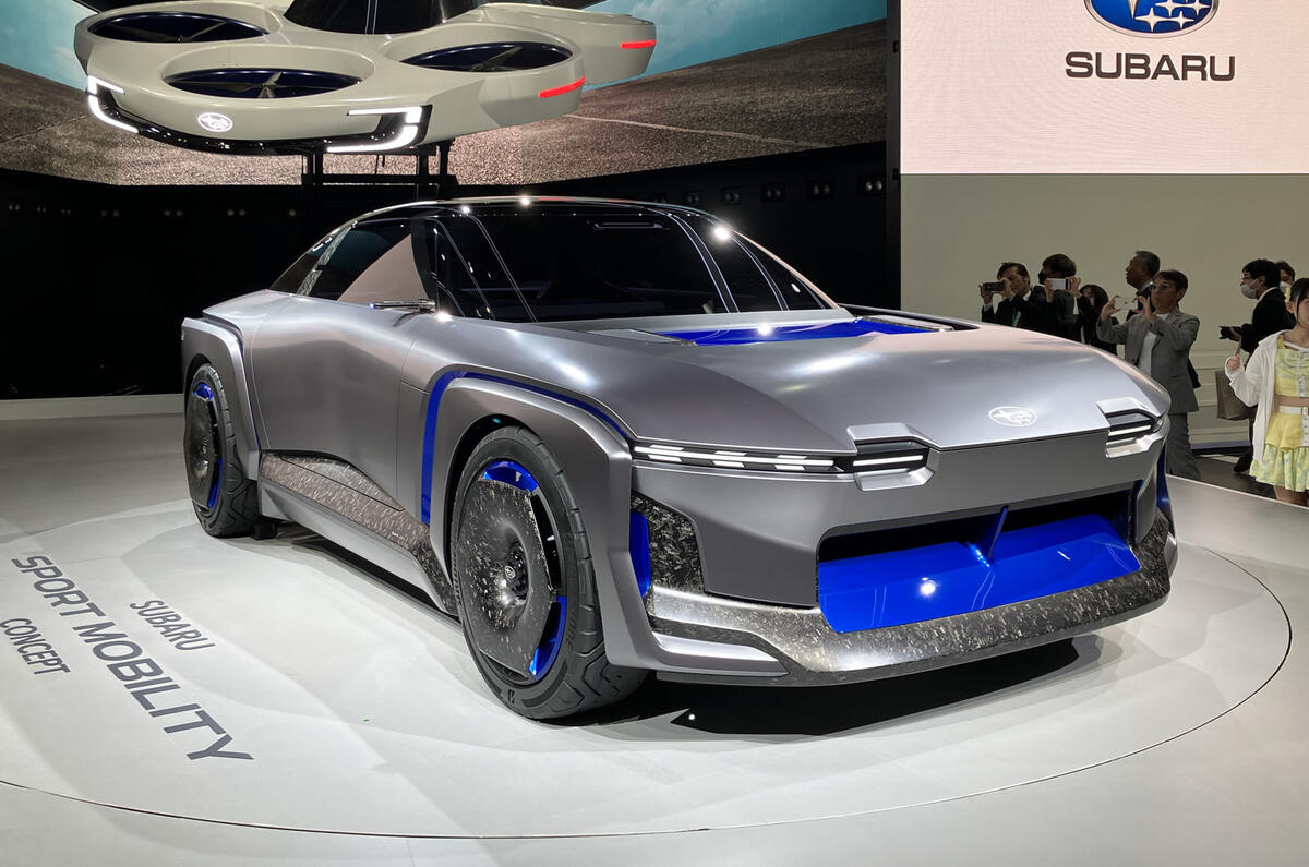 Subaru Sport Mobility Concept on show in Tokyo   front three quarters