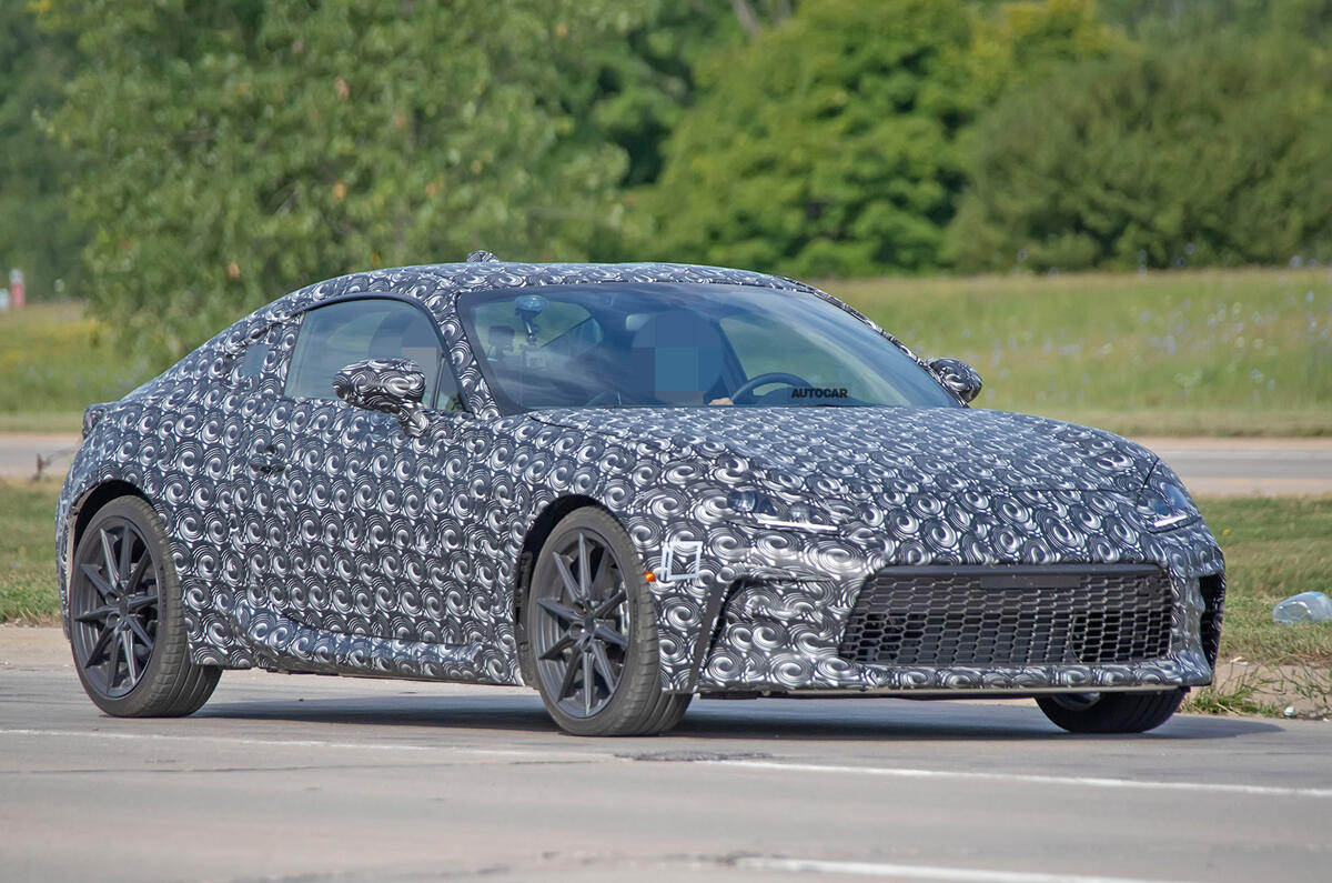 2021 Subaru BRZ prototype