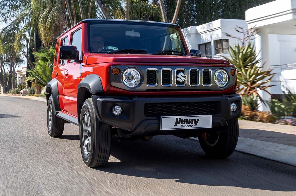 Suzuki Jimny 5 door red